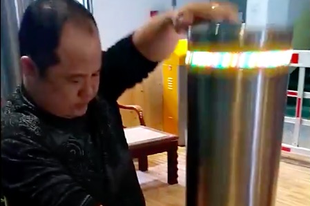 深圳开门红科技升降柱案例视频