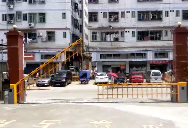 深圳开门红科技小区车牌识别系统视频